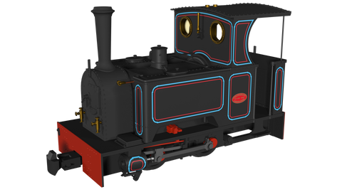 Kerr, Stuart short-tank "Sirdar" 0-4-0T loco