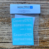 Ceiriog Granite Company Transfers 16mm/ft