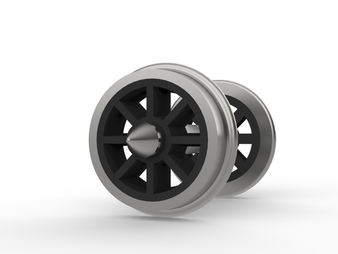 Mosskito Wheels - 6.2mm 8 Spoke (9mm Gauge)