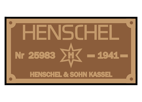 Henschel works plates