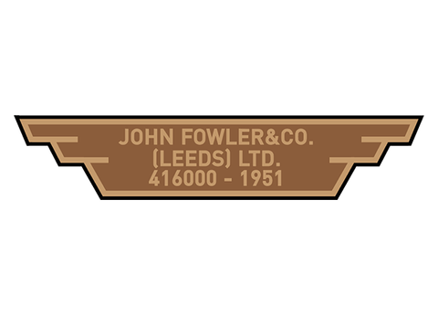 Fowler works plates (later)