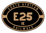 South African Railways number plates