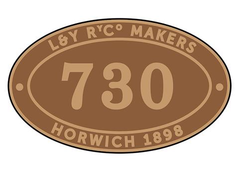 Lancashire & Yorkshire Railway number plates