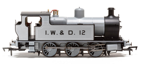 Kerr, Stuart 'Victory' 0-6-0T - Lined grey, IW&D 12