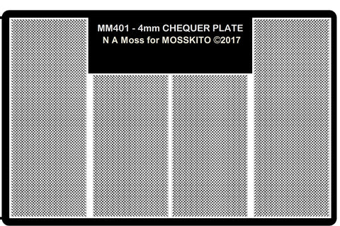 Etched Chequer Plate (4mm Scale)