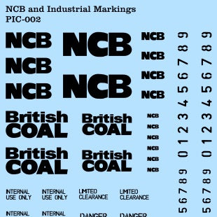 Industrial Transfers - Black NCB