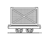 Hudson Peat/Turf Wagon (etched brass body)