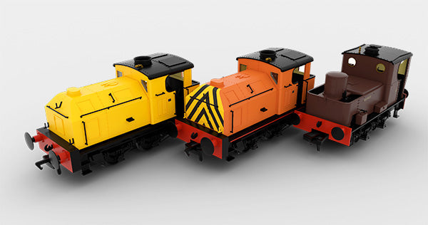 Sentinel shunters in 00 gauge