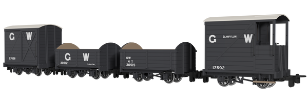 Exclusive wagons in 009