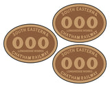 South Eastern & Chatham Railway number plates