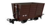 All-Purpose 009 wagons - Wooden Coal Hopper