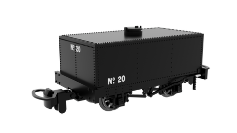 All-Purpose 009 wagons - Rectangular Tank Wagon