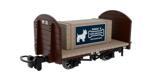 All-Purpose 009 wagons - Round-Ended Flat Wagon
