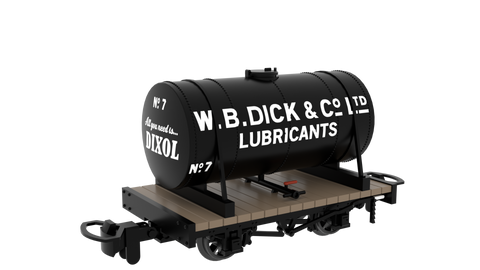 All-Purpose 009 wagons - Cylindrical Tank Wagon - run 2