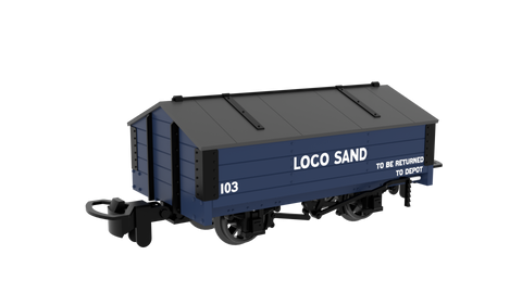 All-Purpose 009 wagons - Peak Roofed Van - run 2