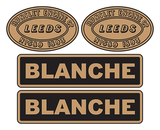 Ffestiniog Railway 'Blanche' loco set plates