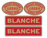 Ffestiniog Railway 'Blanche' loco set plates