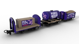 All-Purpose 009 wagons - Purple Moose Brewery collection