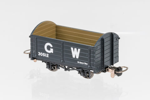 All-Purpose 009 wagons - GWR Dropside Open earlier livery Nº 30512