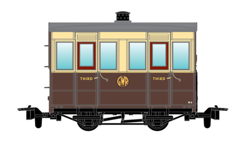GWR third class 4 wheel freelance coach