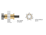 Mosskito NG 2 x 1.45mm Idler Post & Screw with Gears