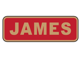 Customised Hunslet nameplates