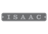 Customised Isaac nameplates