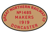 GNR works plates