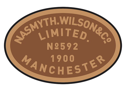 Nasmyth Wilson works plates (earlier style)