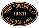 Fowler works plates (earlier)