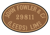 Fowler works plates (earlier)