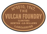 Vulcan works plates (later style)