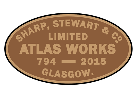 Sharp, Stewart works plates (later style)