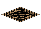 North British works plates (Dúbs style)