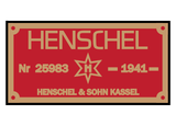 Henschel works plates