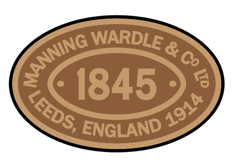 Manning-Wardle works plates (early style)