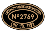 Krauss works plates