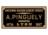 Pinguely works plates