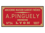 Pinguely works plates