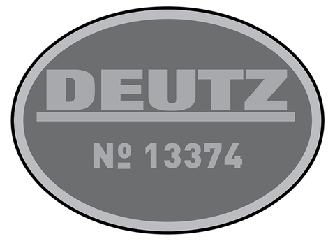 Deutz works plates