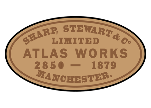 Sharp, Stewart works plates (early style)
