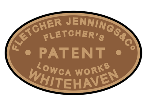 Fletcher Jennings (oval style) works plates