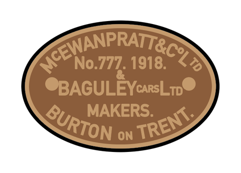 McEwan Pratt Baguley works plates