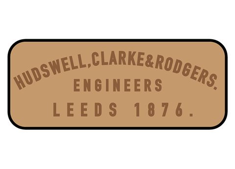 Hudswell, Clarke & Rodgers works plates
