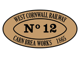 West Cornwall Railway works plates