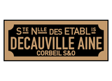 Decauville works plates (rectangular style)