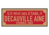 Decauville works plates (rectangular style)