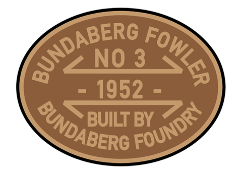 Bundaberg Fowler works plates