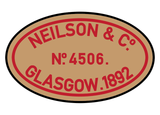 Neilson & Co works plates