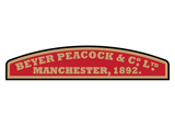 Beyer-Peacock works plates (half-moon style)